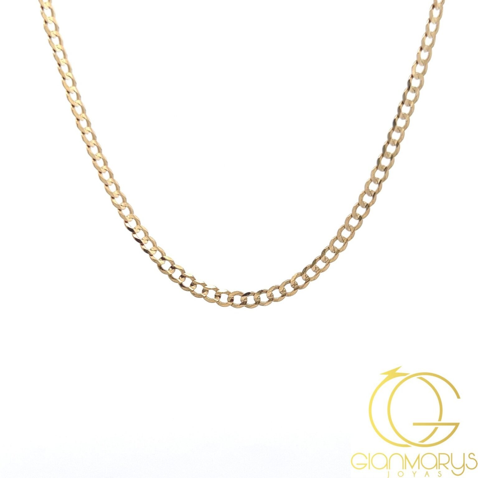 14k Gold Thin Cuban Chain
