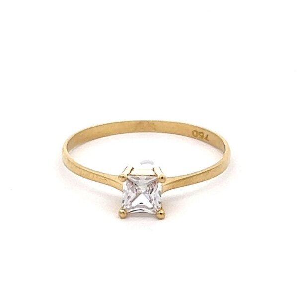 18k Gold Engagement Ring