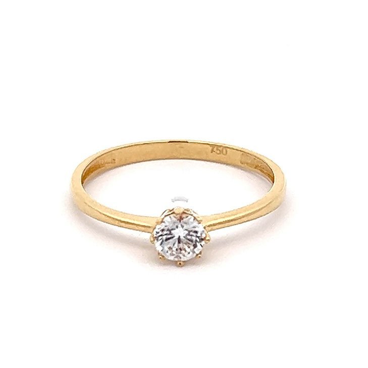 18k Gold Engagement Ring