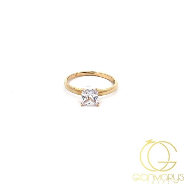 14k Gold Engagement Ring - Imagen 3