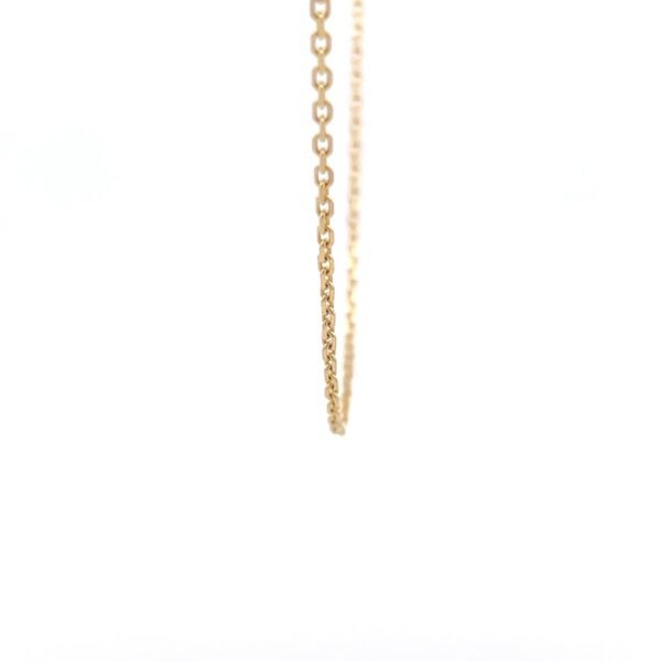 14k Gold Rolo Chain - Imagen 2