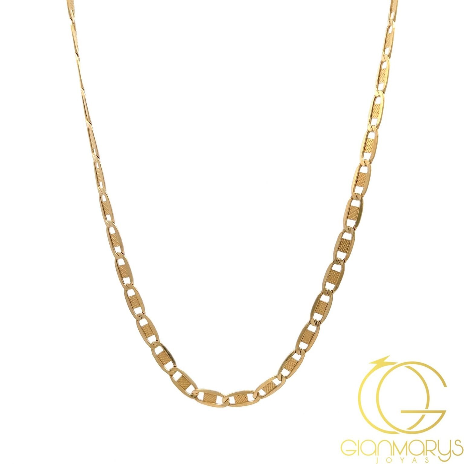 18k Gold Flat Woven Gucci Chain