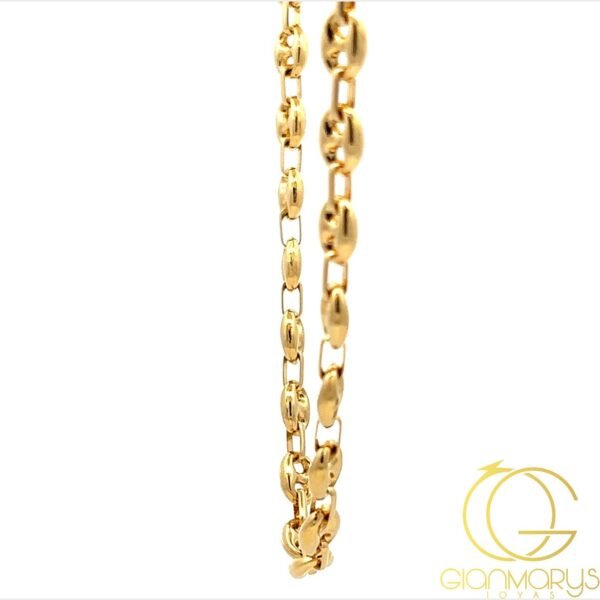18k Gold Gucci Puff Chain - Imagen 2