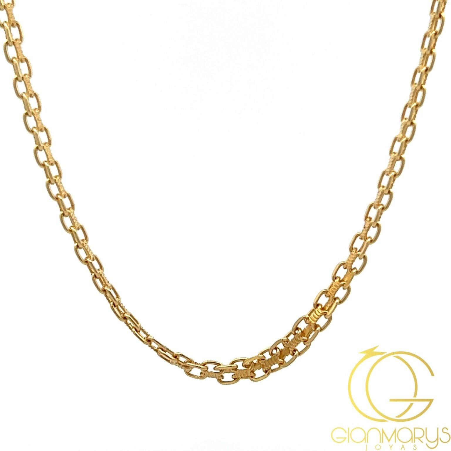 18k Gold Chinese Weave Chain