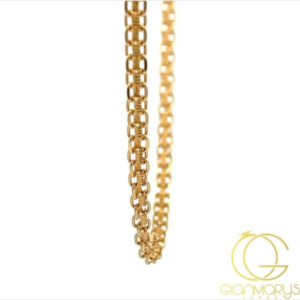 18k Gold Chinese Weave Chain - Imagen 2