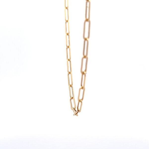 18k Gold Clipper Woven Chain - Imagen 2