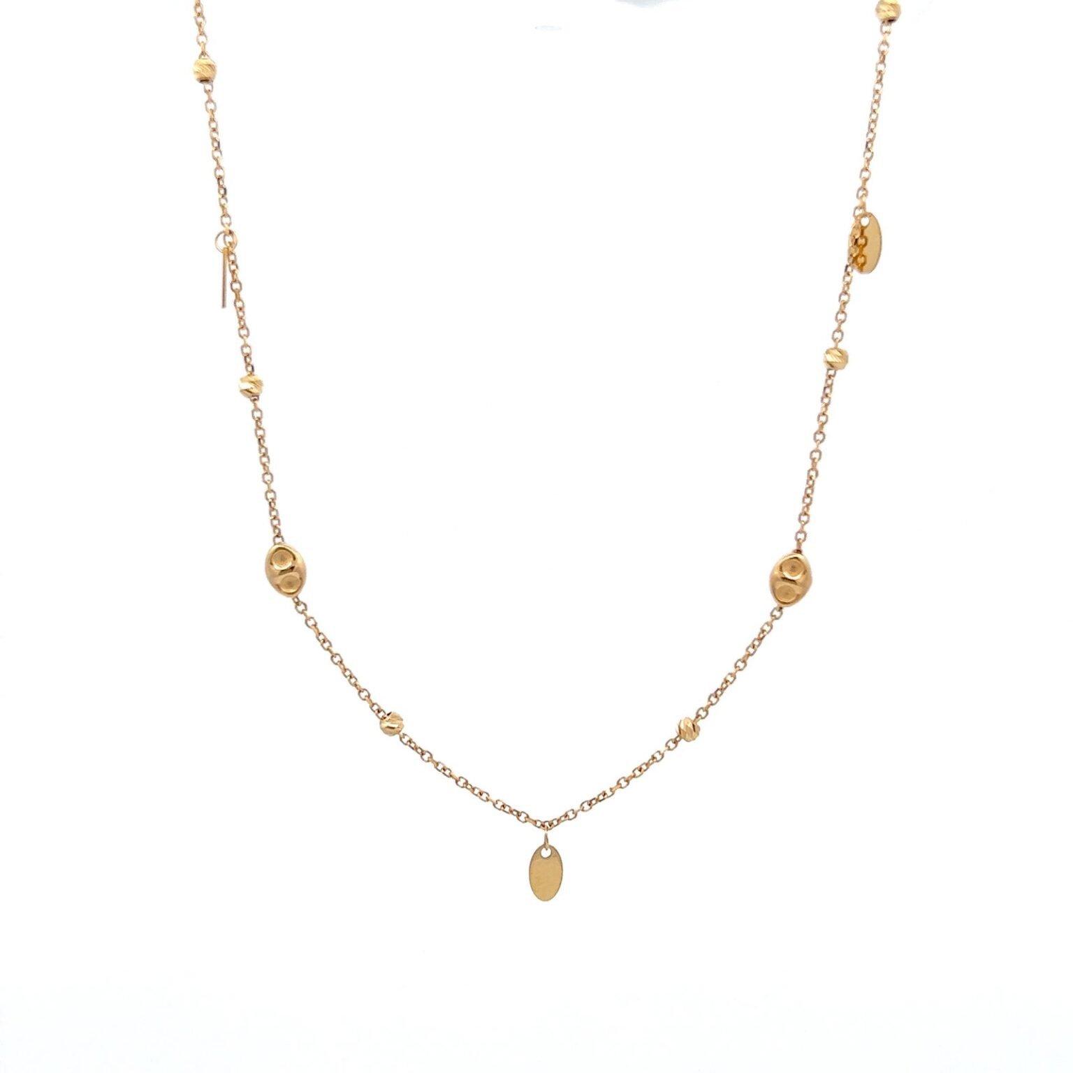 Gucci Woven Chain With 18k Gold Charms