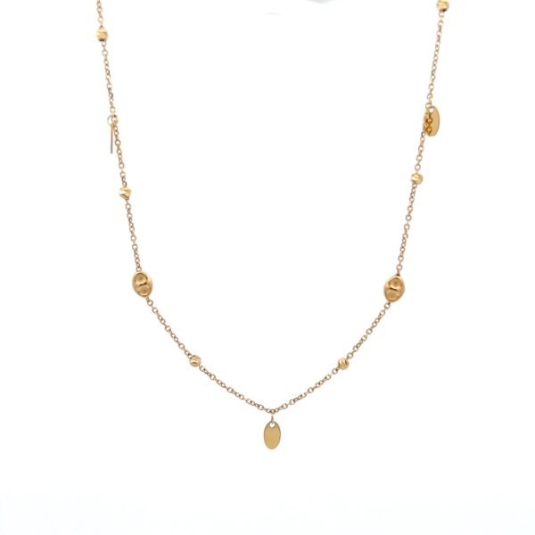 Gucci Woven Chain With 18k Gold Charms