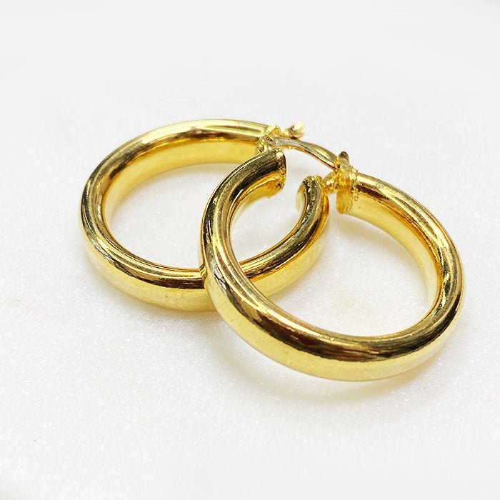 Stainless Steel Hoop Earrings