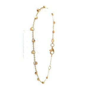 Pulsera con cubos diamantados Oro 18k