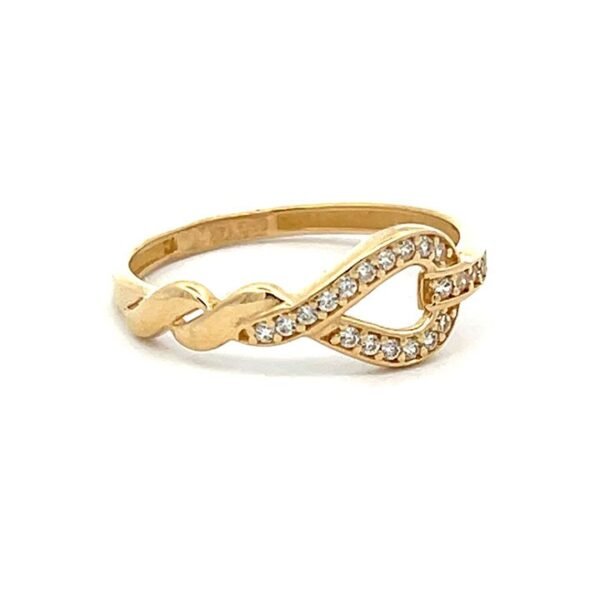 Anillo fancy con circones