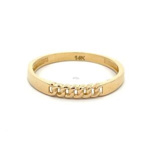 Anillo liso cubano
