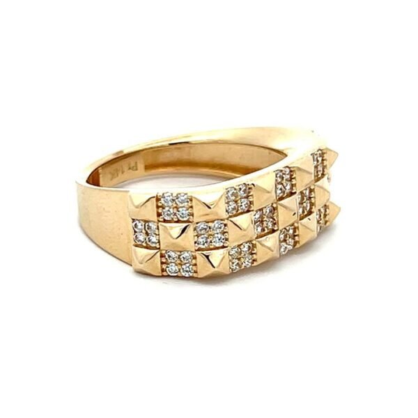 Anillo fancy con circones