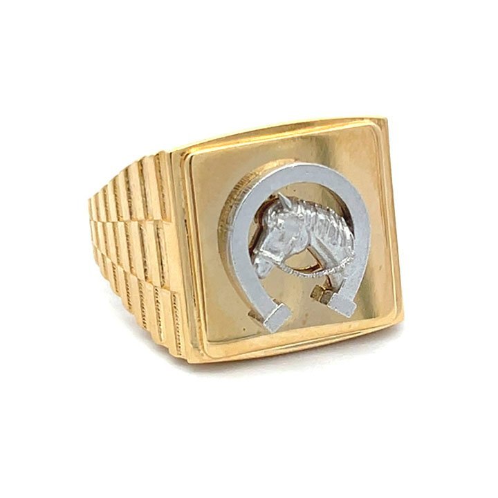 Herradura de caballo Oro 18k