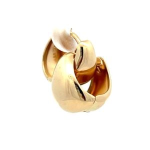 Argolla fancy pequena Oro 14k