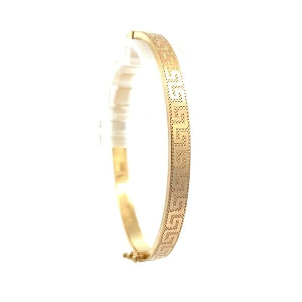 Greca style bangle Oro 14k
