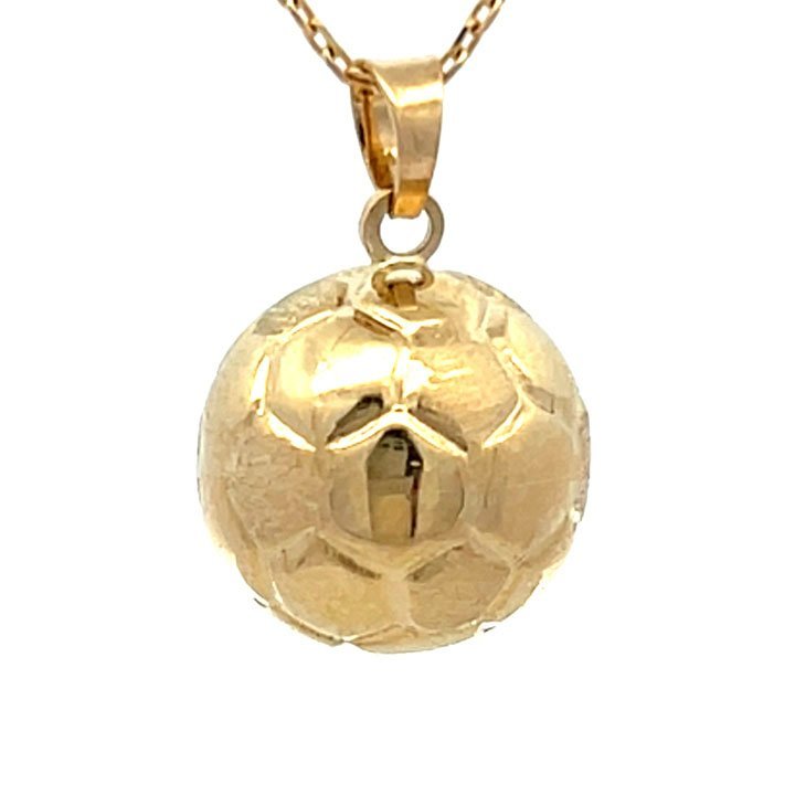 Balón de futbol Oro 14k