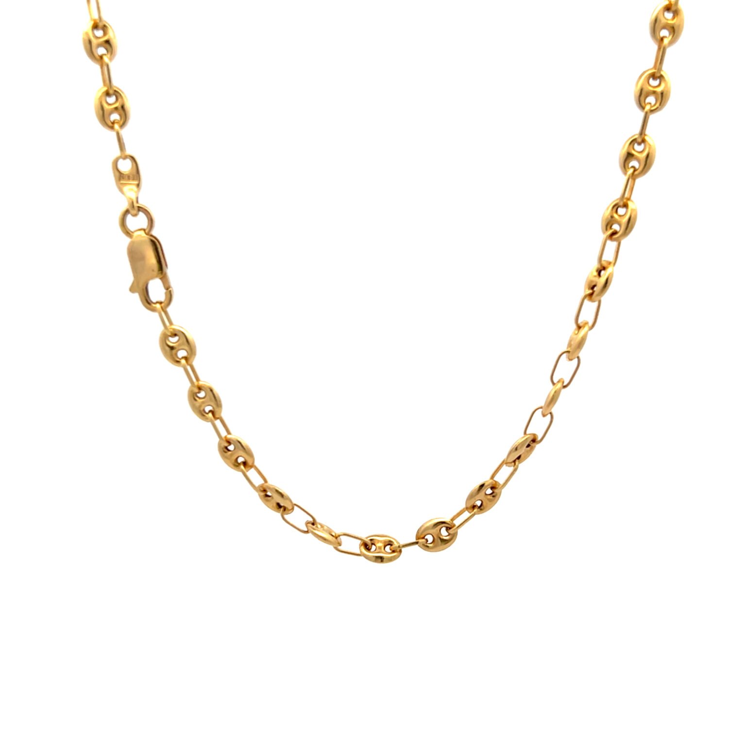 Cadena tejido Guci 14k