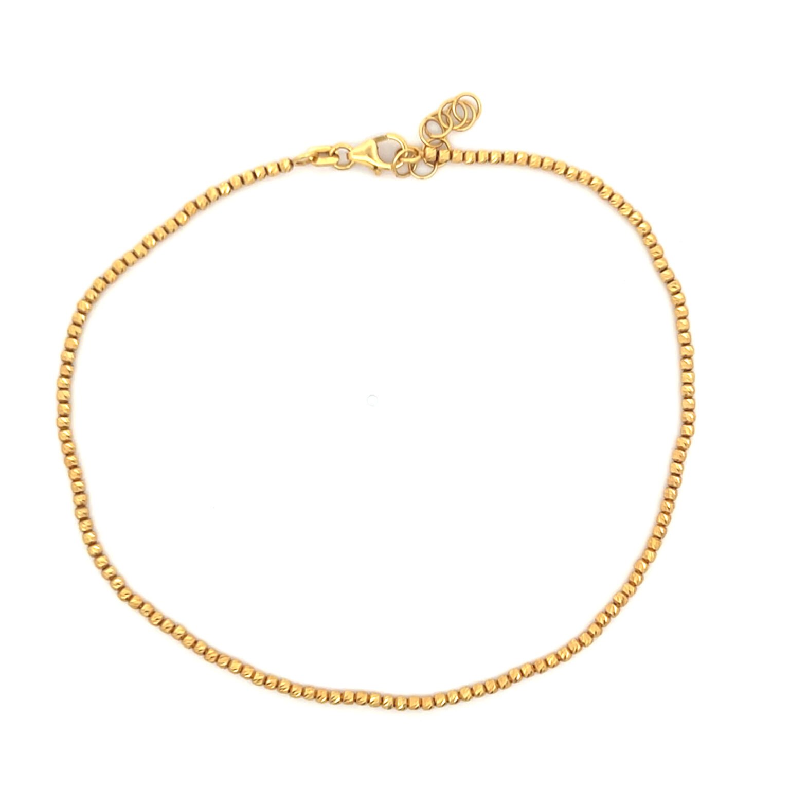 Balines corte de diamante 18k