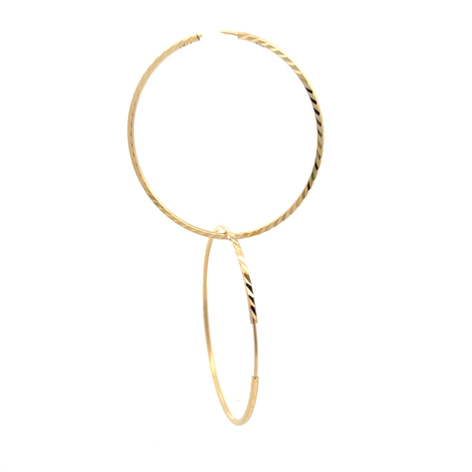 Argolla corte de diamante 18k