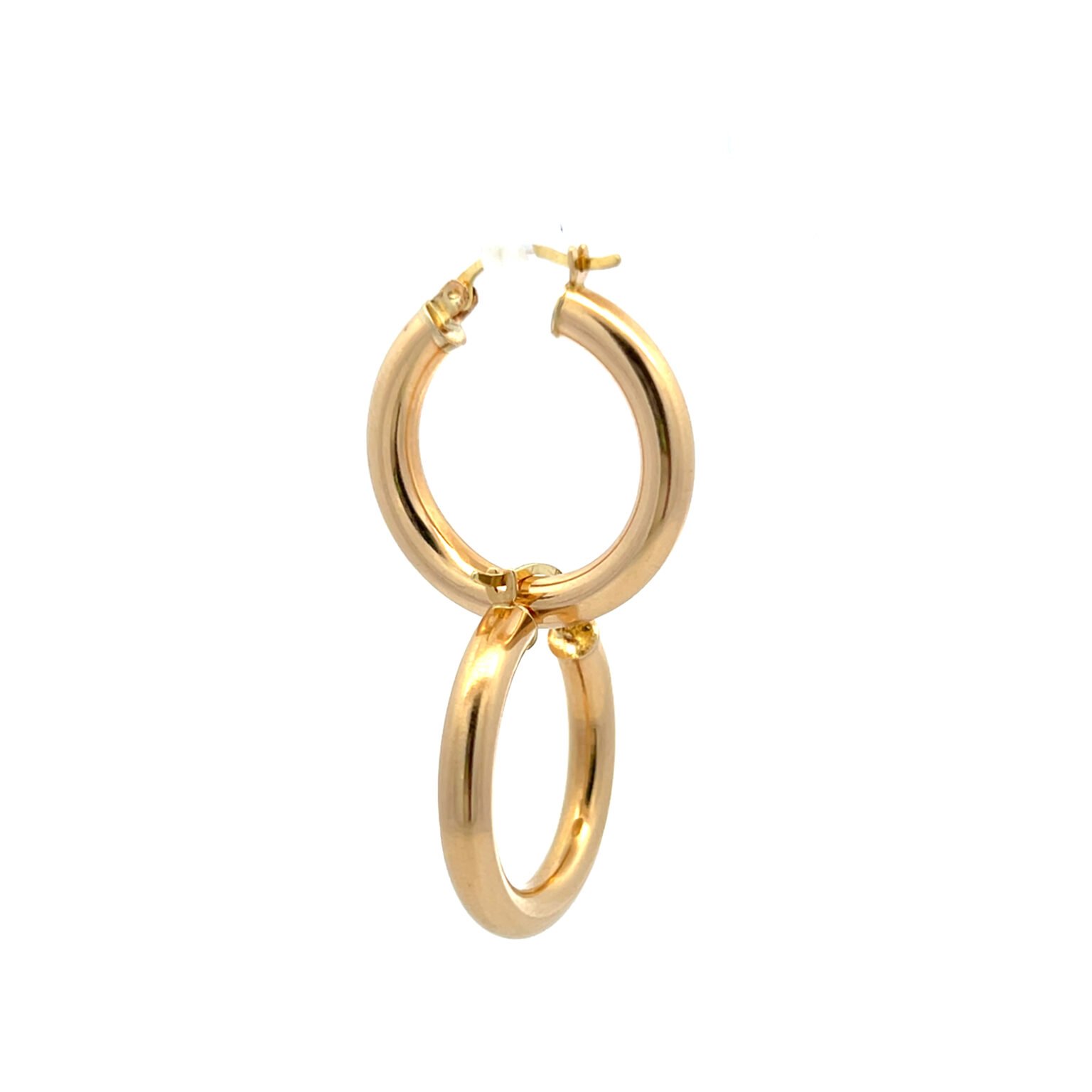 Argolla redonda clásica 18k