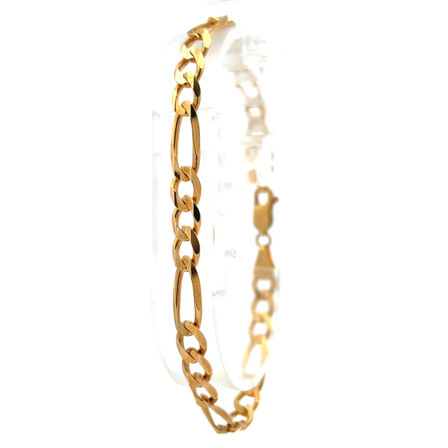 Pulsera fígaro 18k