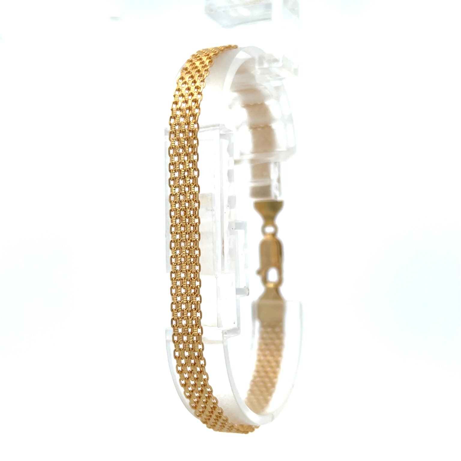 Pulsera tejido chino 18k