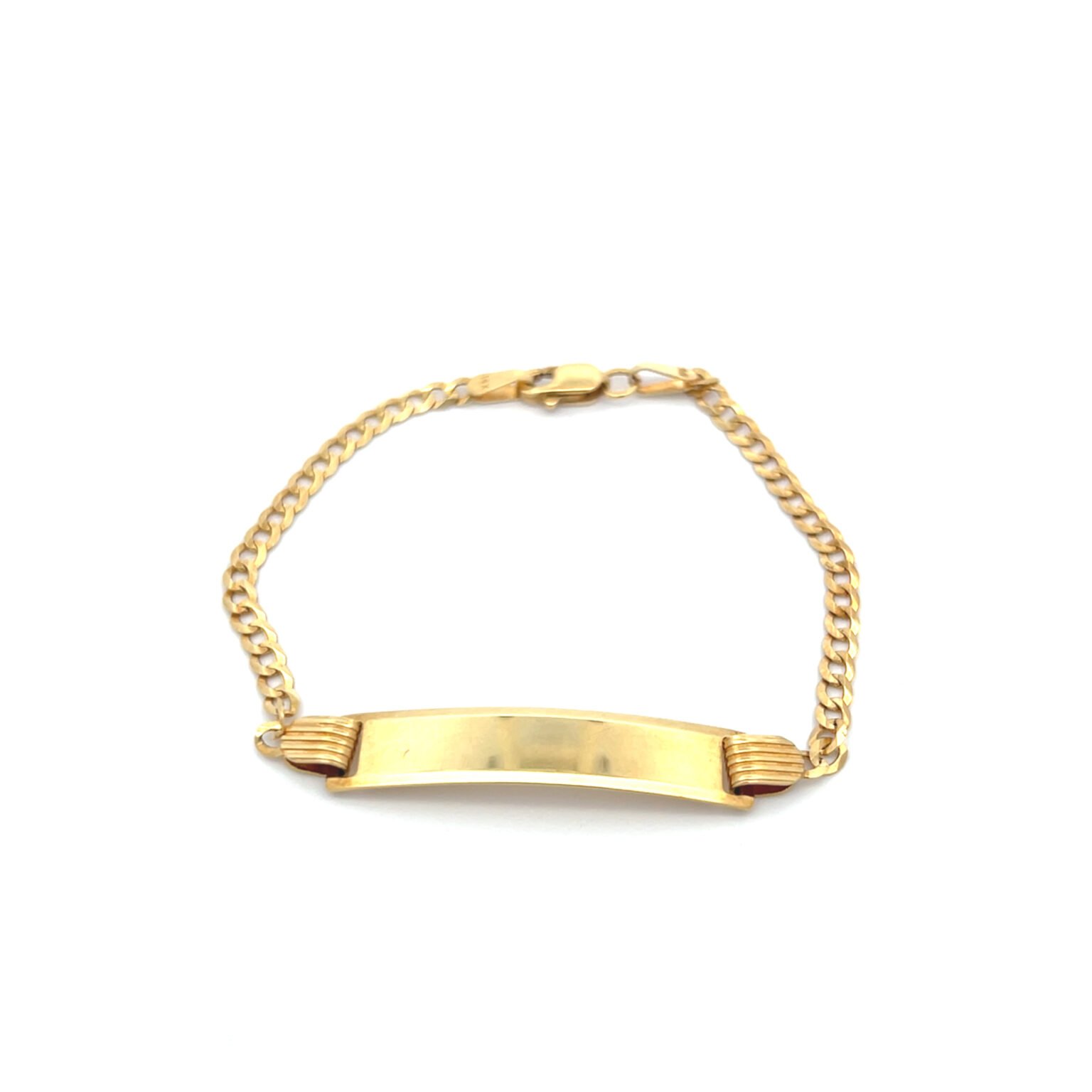Pulsera de bebé cubana 14k