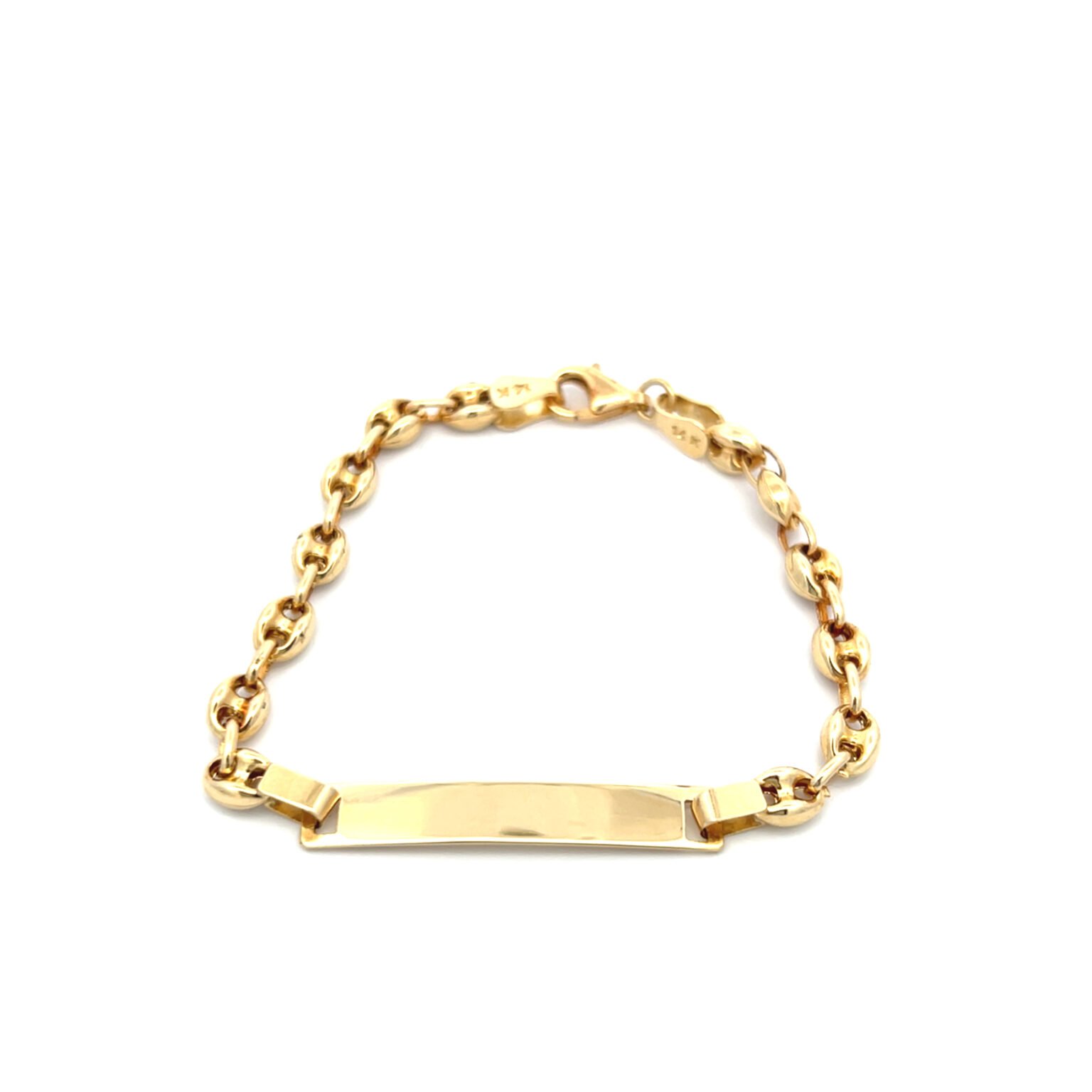 Pulsera Guci puff para bebé 14k